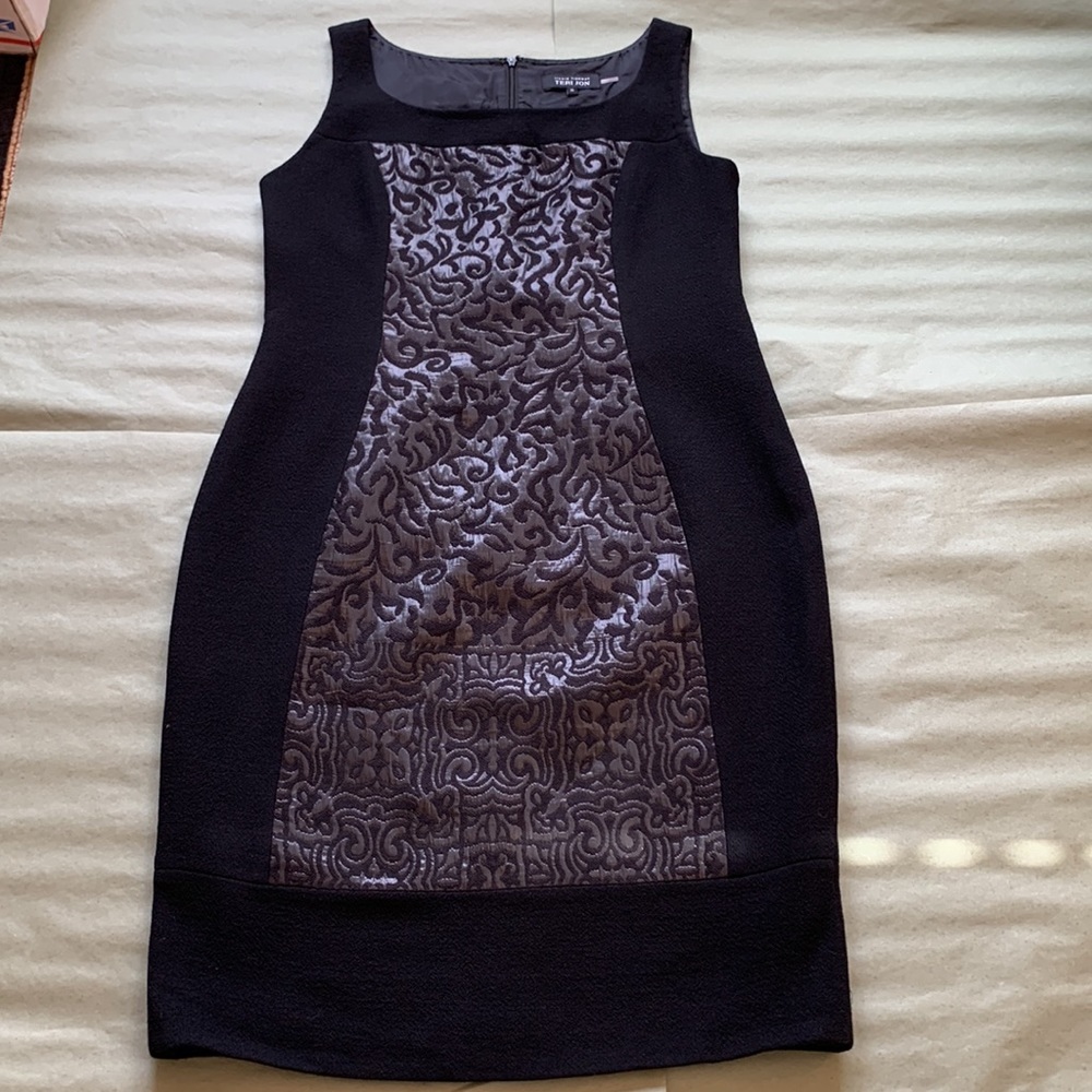 Rickie Freeman for Teri Jon jacquard dress 14